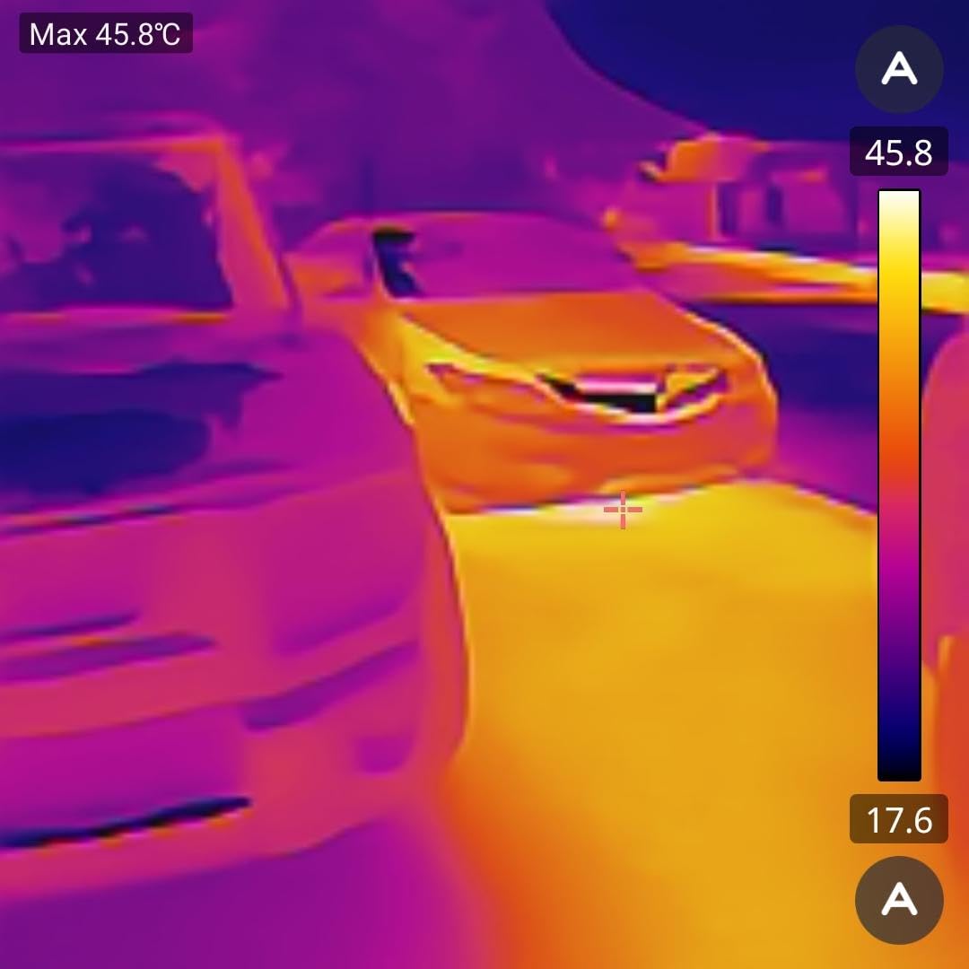 GOYOJO Thermal Imaging Camera for Android/iphone 15/16/17 iOS Series 192x192 IR Resolution– Water Leak Detection HVAC Electrical Plumbing, Automotive Repair, Home Inspection, DIY-USB-C Infrared Imager customer photo 1