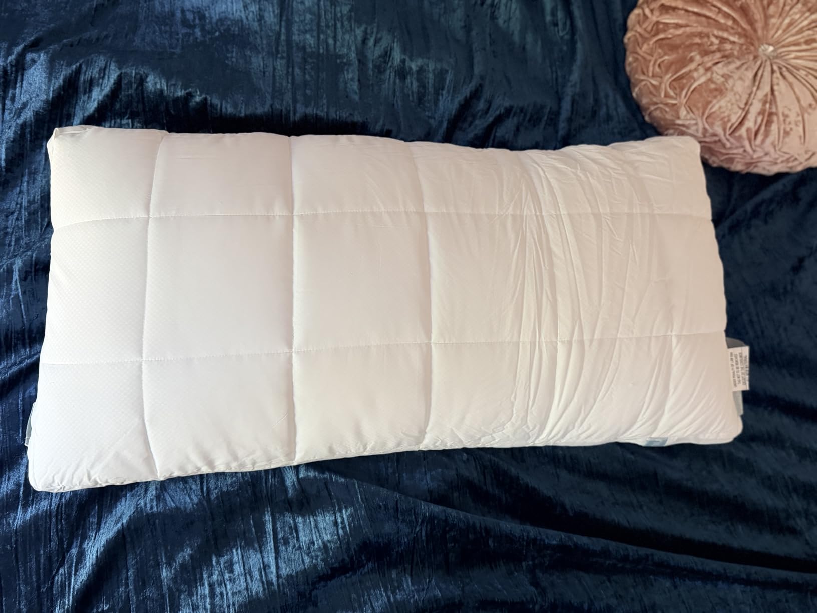 Nuzzle Pillow Standard Adjustable Neck Pillow,Soft Luxury Hotel Feel customer photo 1