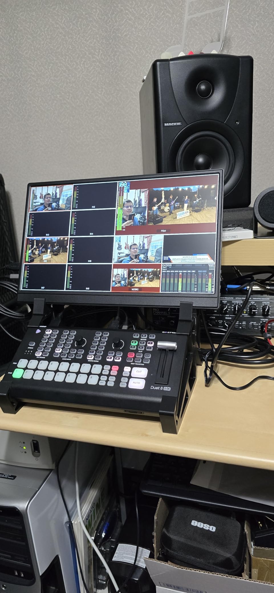 Osee GoStream Duet 8 ISO Live Streaming Video Switcher, 4 HDMI & 4 SDI customer photo 2