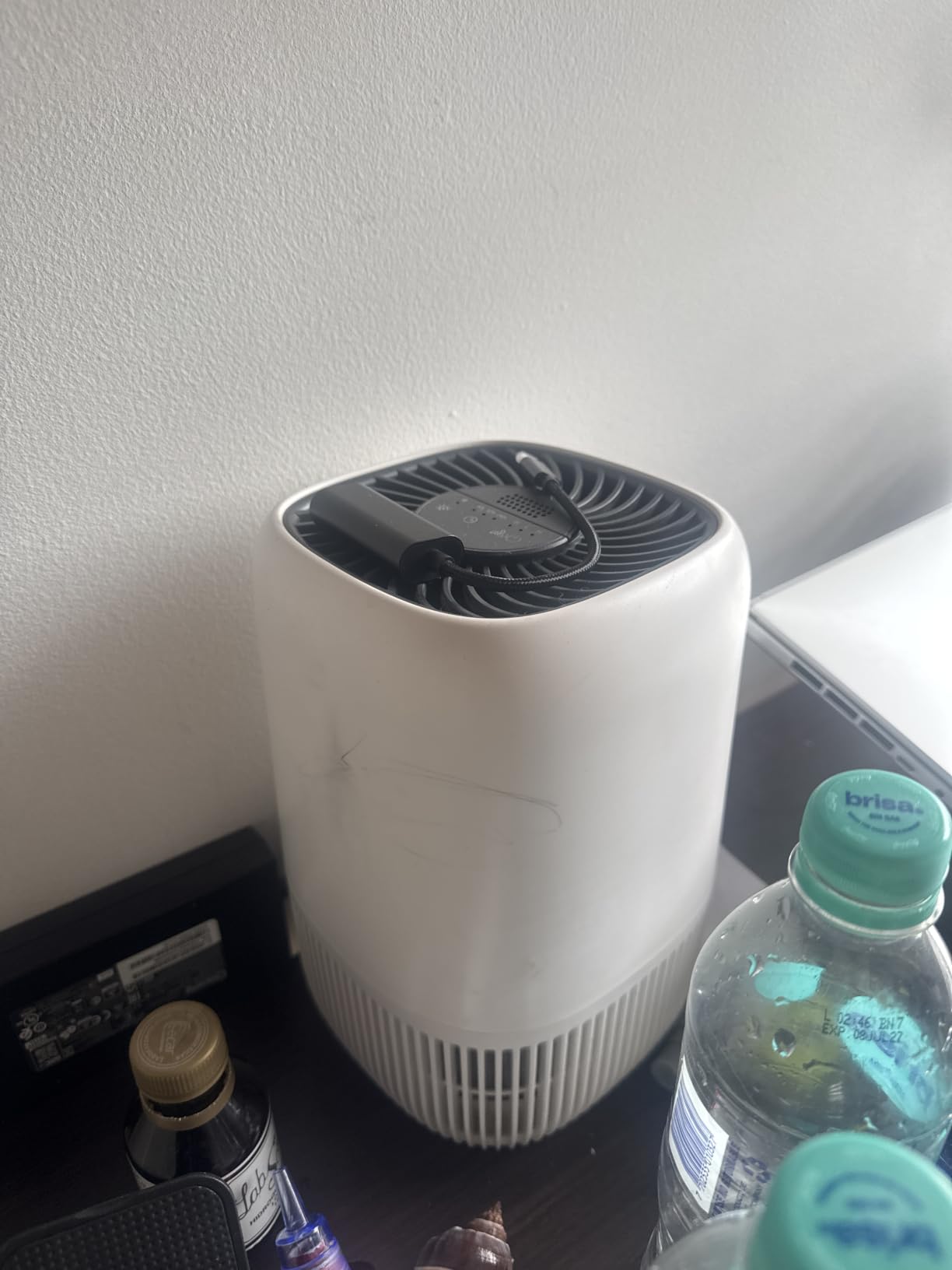 VOOPNU Air Purifiers for Bedroom, High Efficiency Filter, 1076 Ft², Black customer photo 1