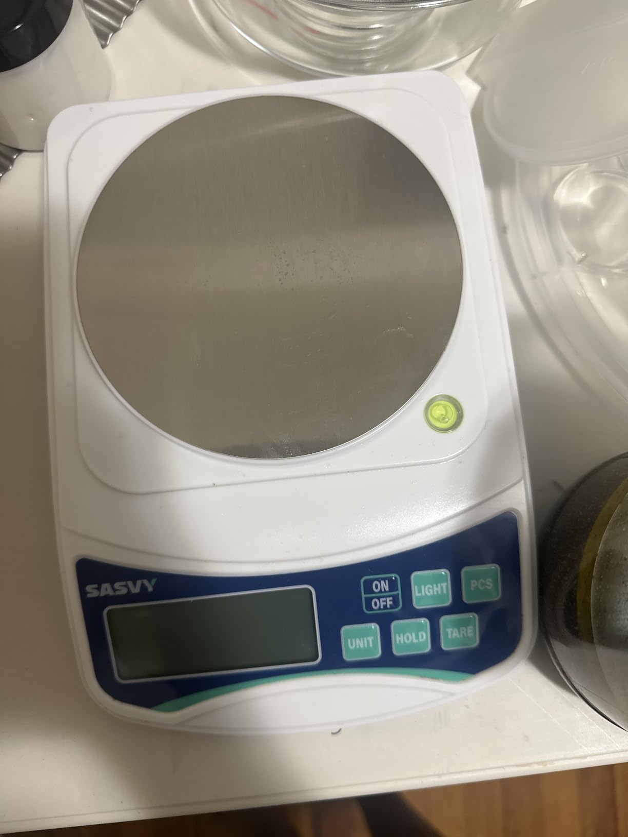 Digital Lab Scale 1000g x 0.01g oz/g/ct/DWT/tl/gn/ozt Precision Electronic Scientific Scale Analytical Balance for Laboratory Jewelry Kitchen, Includes 100g Weight and 2 x AAA Batteries customer photo 2