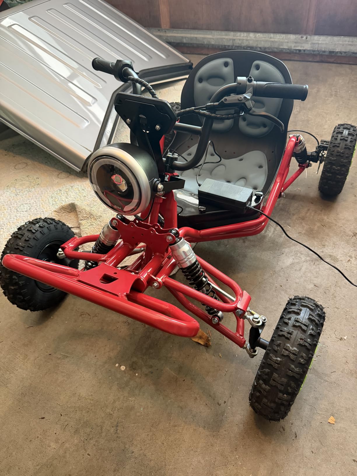 Zyliathor 48V 20Ah Electric Off-Road Go Kart for Adults & Kids (Red) customer photo 2