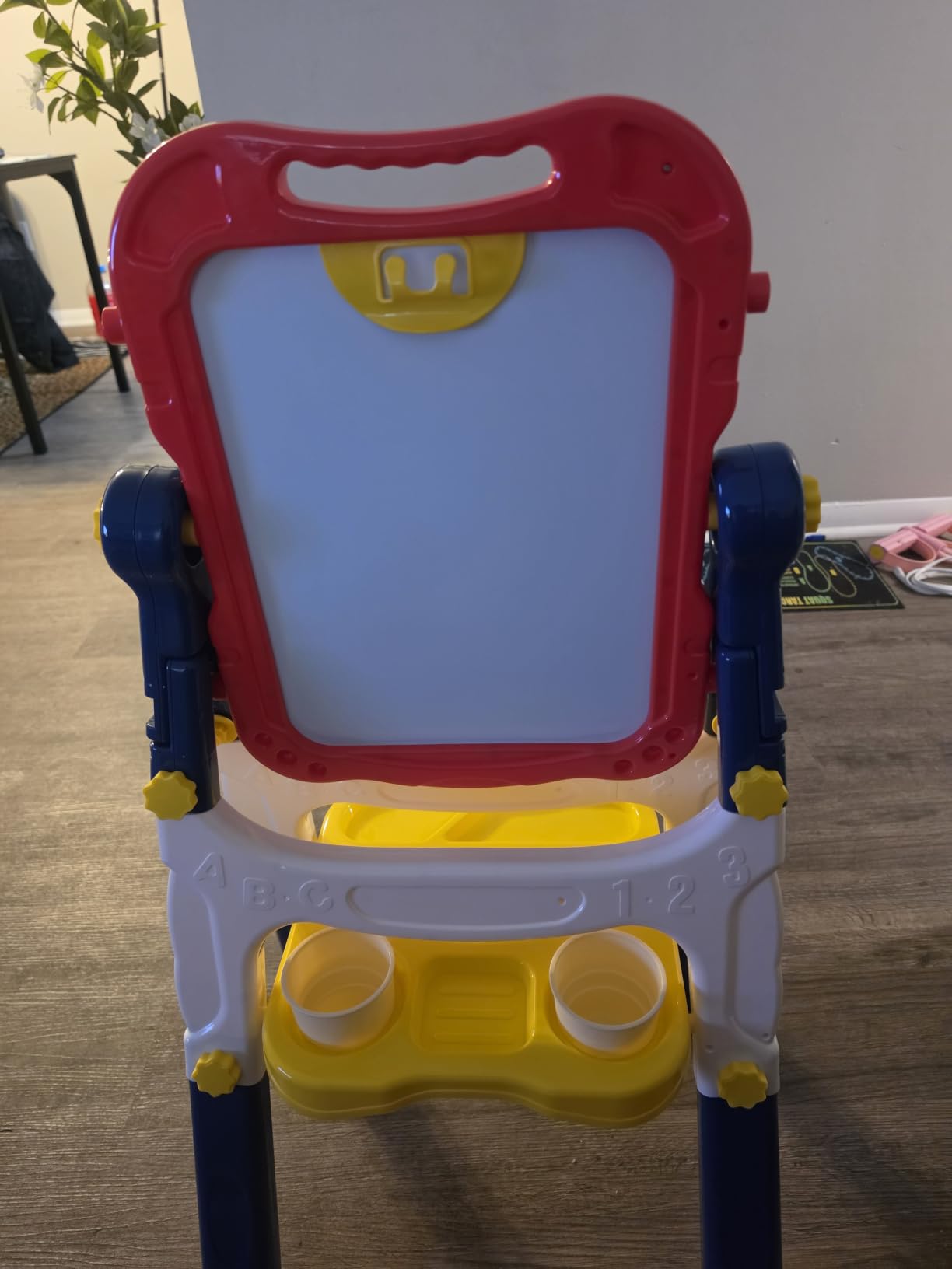 Easel for Kids Toys, Double-Sided Magnetic Painting Board customer photo 1