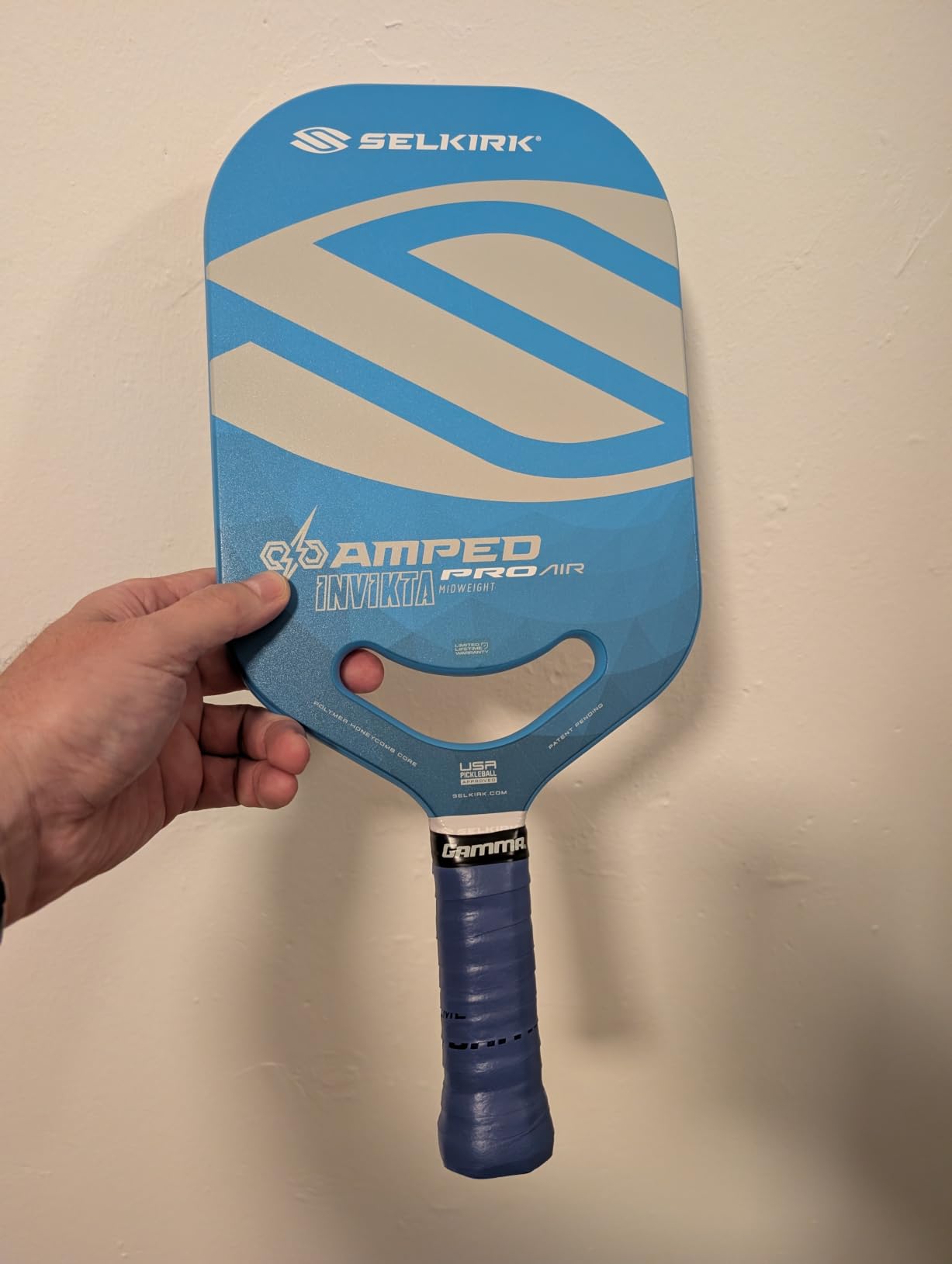 Selkirk Sport Amped Pickleball Paddles | Fiberglass | Polypropylene X5 Core customer photo 1