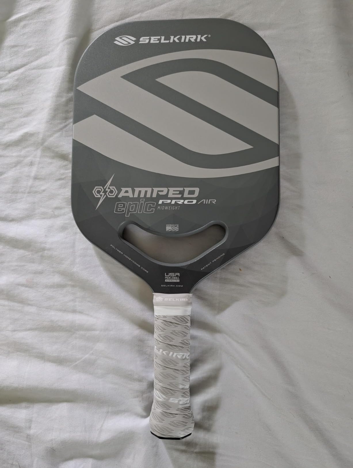 Selkirk Sport Amped Pickleball Paddles | Fiberglass | Polypropylene X5 Core customer photo 2