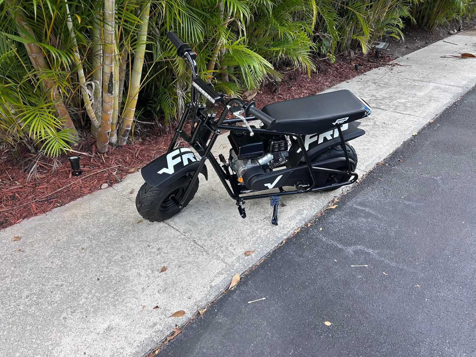 GMB100 Performance Mini Bike 99cc 4-Stroke Hydraulic Brake Suspension Fork customer photo 1