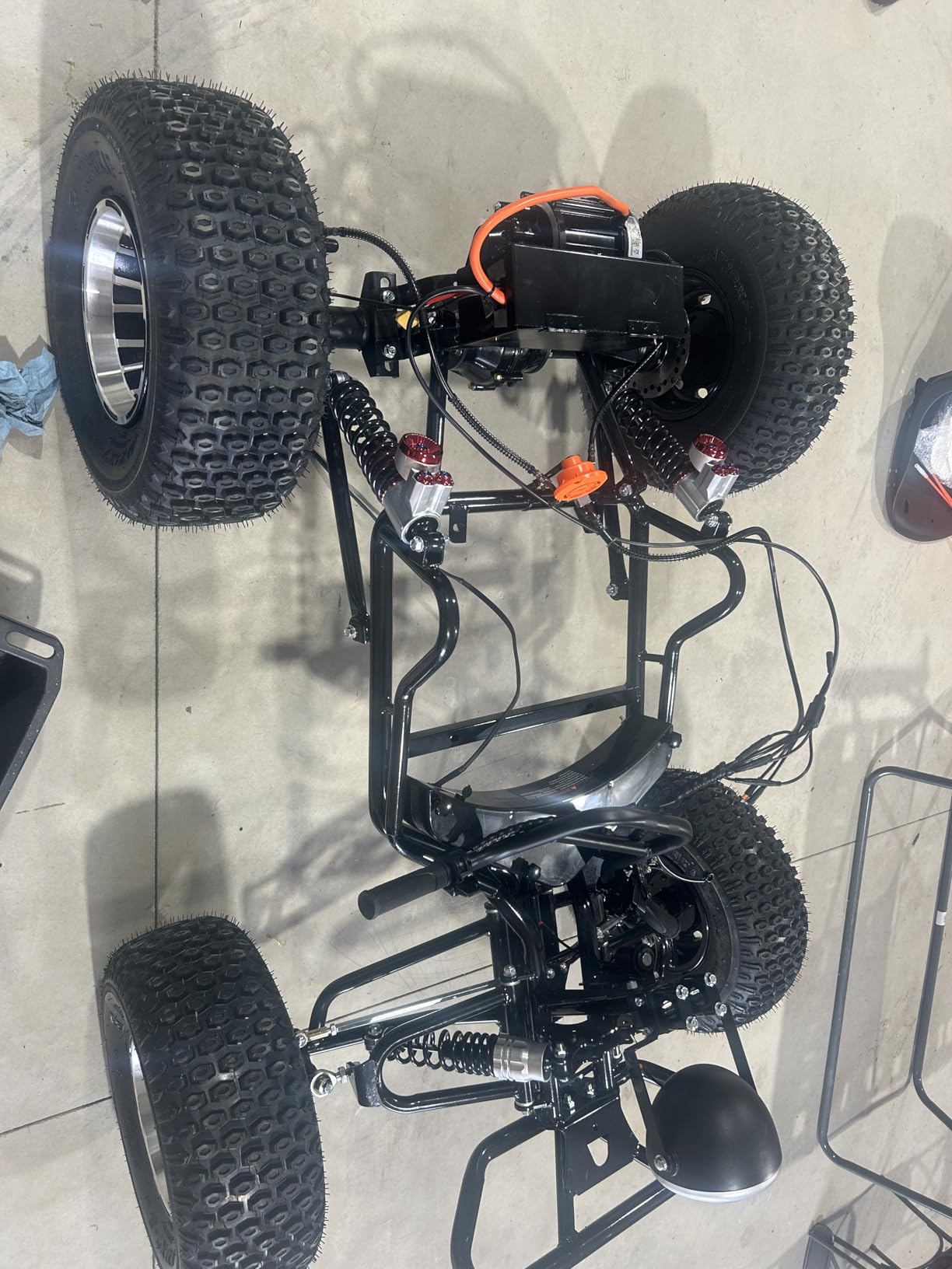 48V 20Ah Electric Off-Road Go Kart for Adults & Teens (Red) customer photo 1