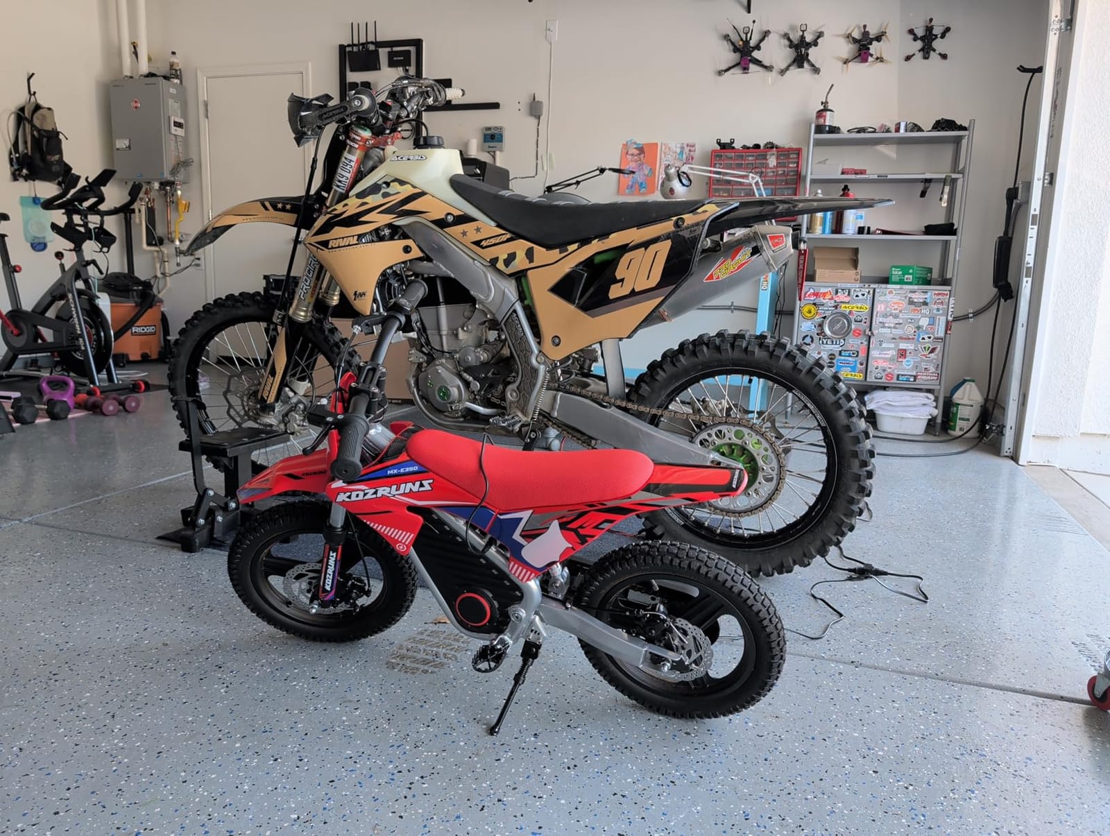 AIII Kids Electric Dirt Bike, Off-Road, 24V 8MPH 12-Inch Pink, 2-5Yrs customer photo 1