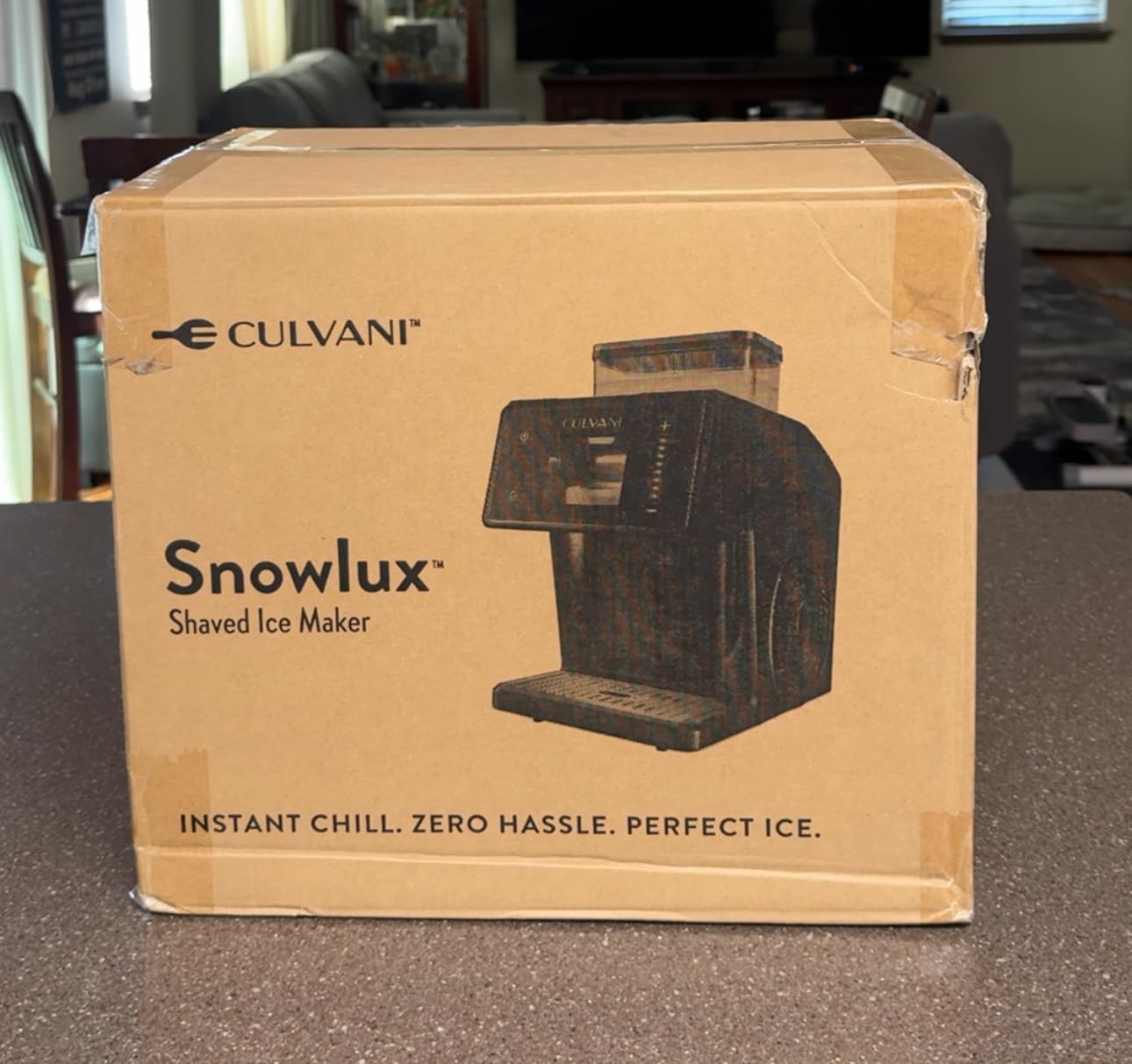 Culvani Snowlux Shaved Ice Machine No Ice Needed, Self-Clean Bingsu Machine customer photo 2
