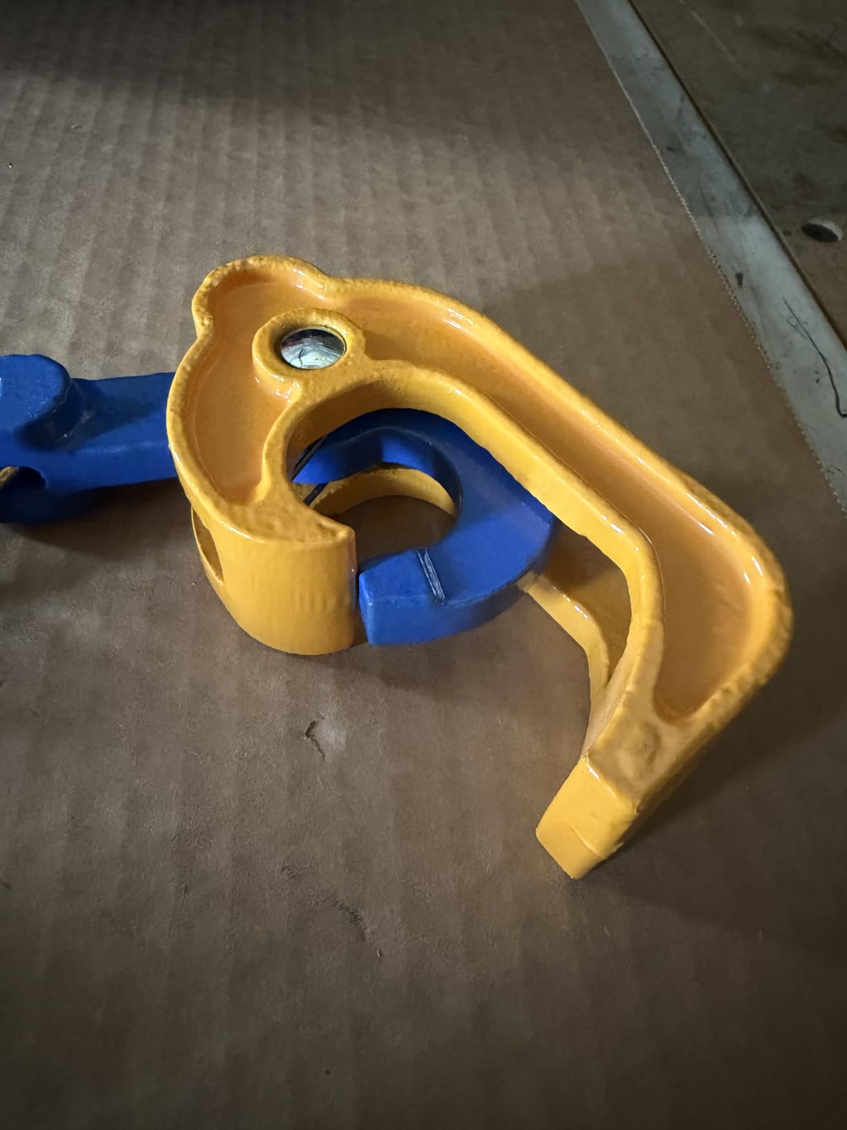 1 Ton Drum Lifter Clamp G80 Chains with Spring Locking Safety Hooks customer photo 2