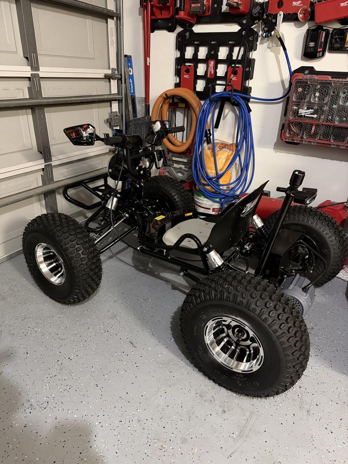 Long Range 48V 20Ah Electric Off-Road Go Kart for Adults & Kids (Black) customer photo 2