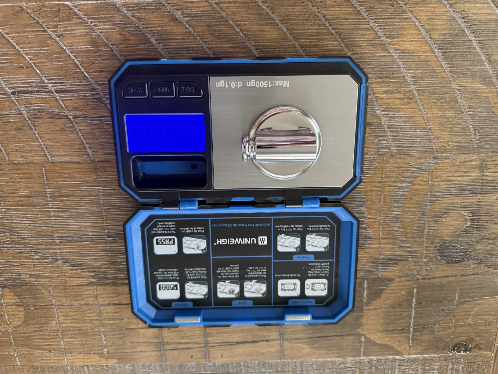 UNIWEIGH Digital Reloading Scale Precision 1500 Grains x 0.1gn gram Scales customer photo 2