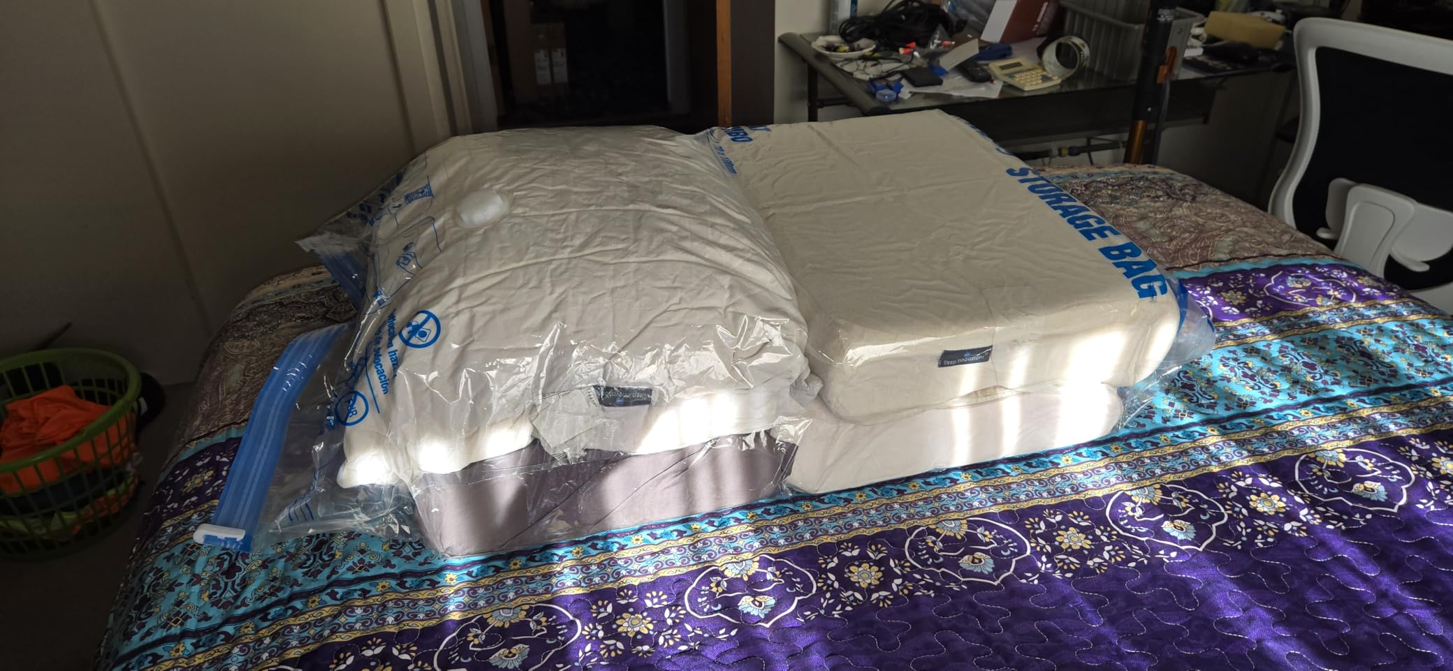 12 Jumbo Vacuum Storage Bags for Bedding, Vacuum Seal Bags for Clothing customer photo 2