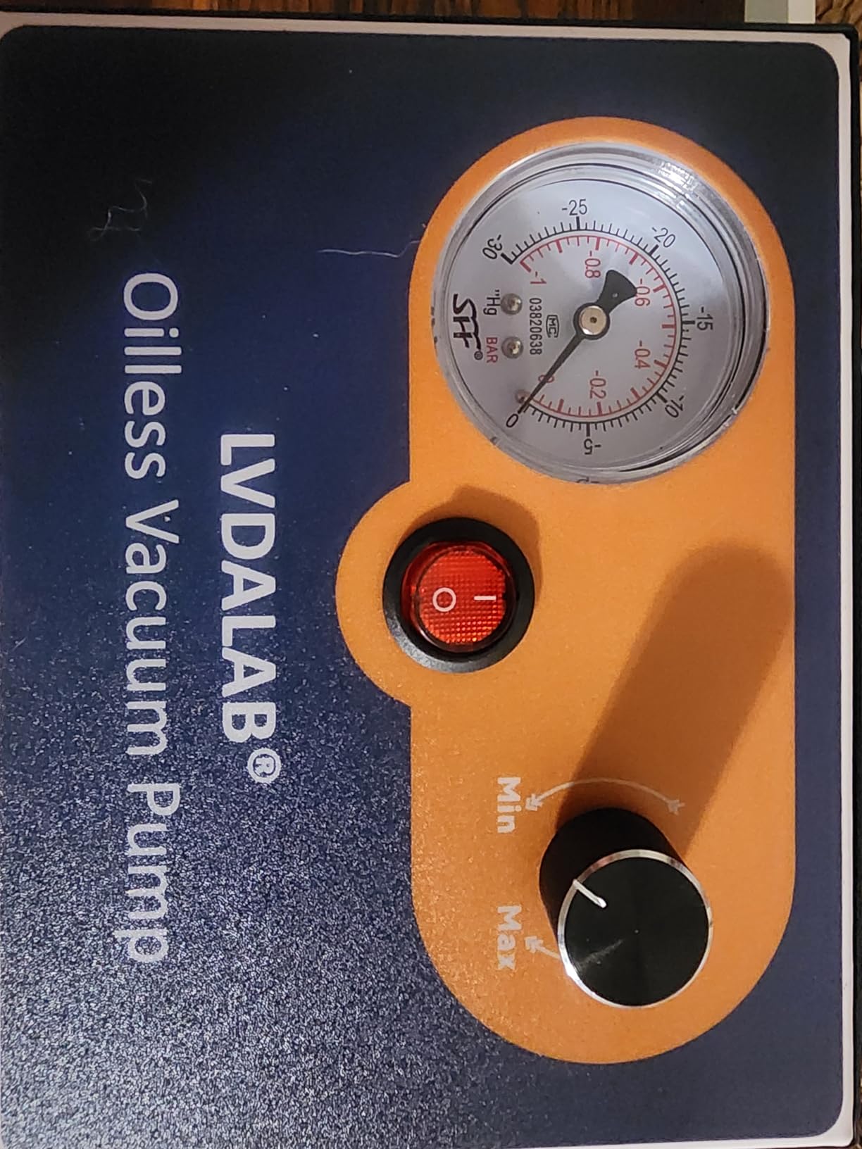 Adjustable 15L/Min Oilless Diaphragm Lab Vacuum Pump, Filtration&Degassing customer photo 2