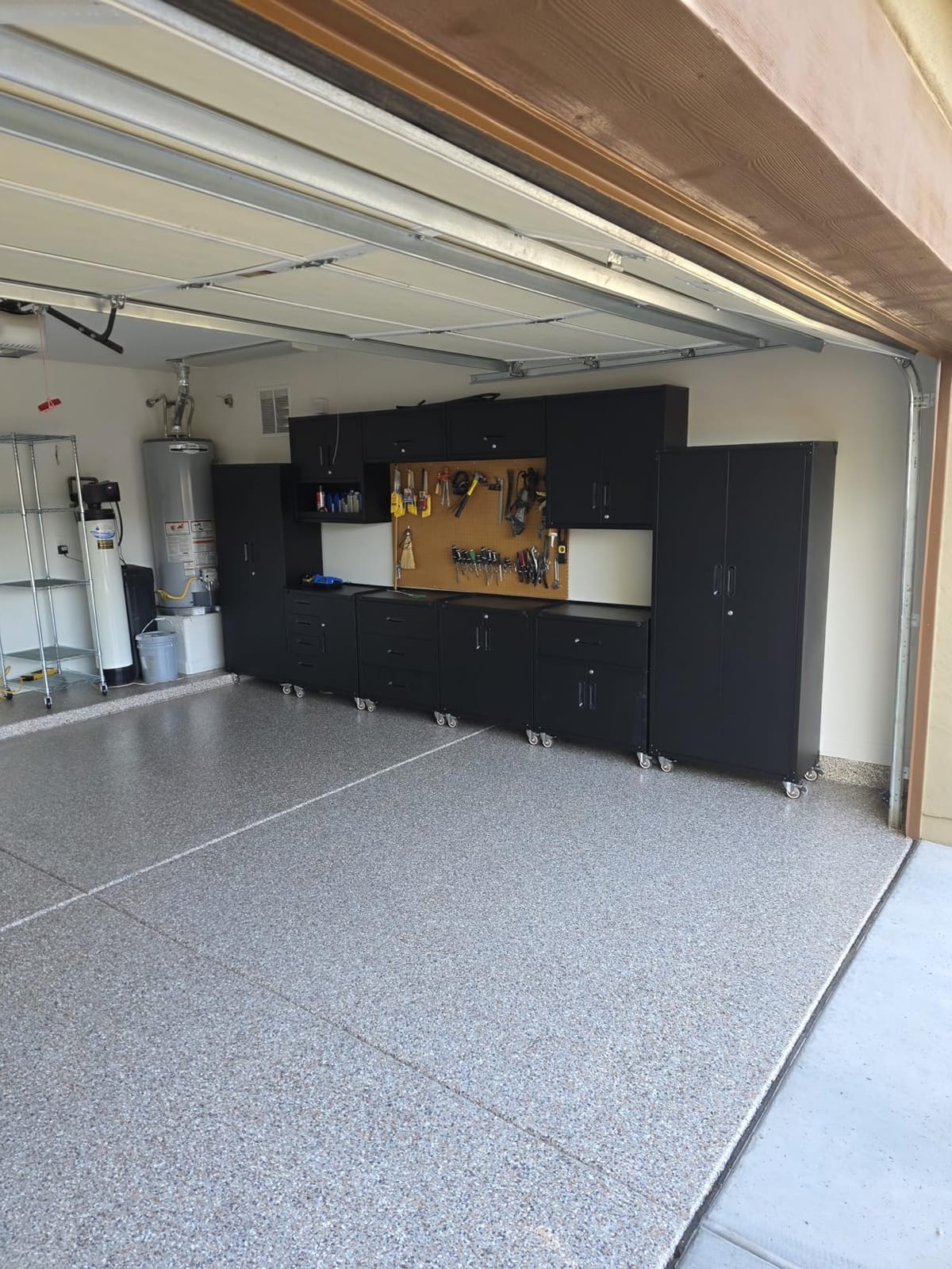 10-Piece Heavy Duty Steel Garage Cabinet System | All-in-One Modular Garage Cabinet Set for Ultimate Workshop Organization | Easy Assembly Garage Storage Cabinets & Tool Bench customer photo 1
