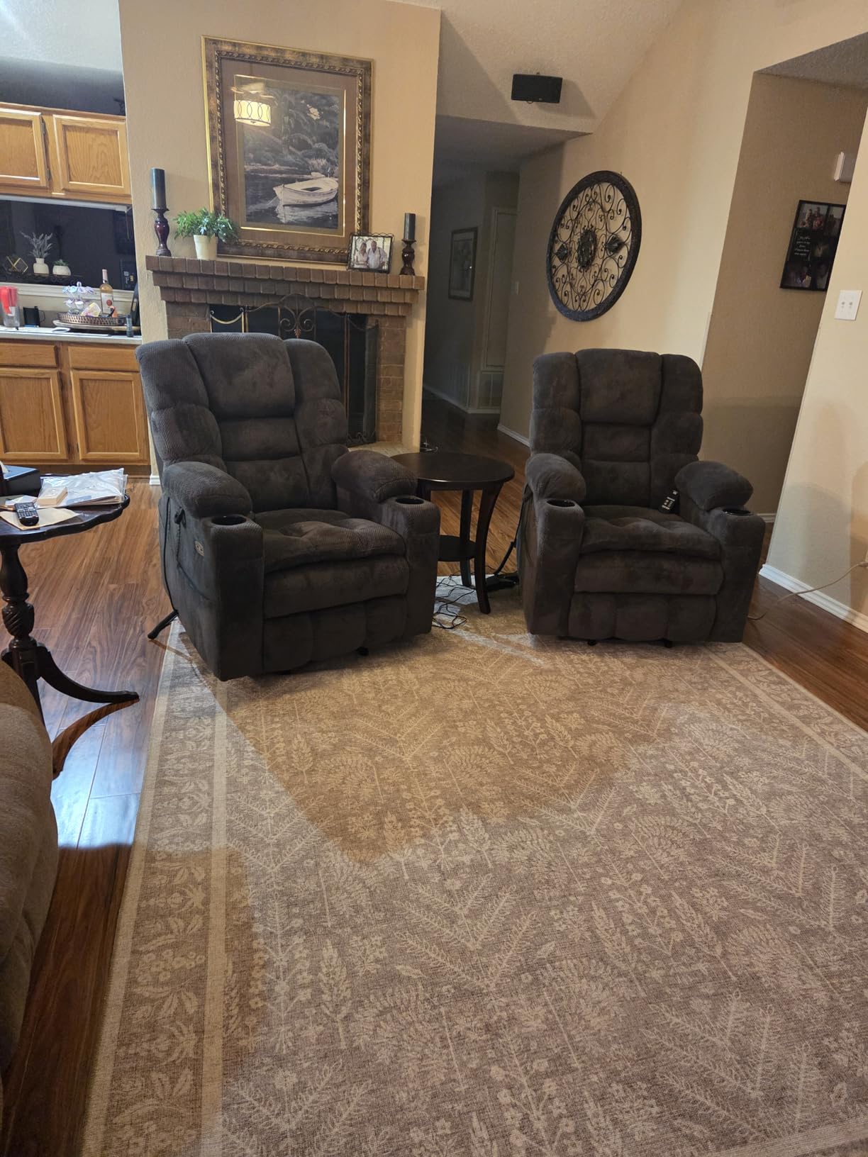 MCombo 3 Motor Lay Flat Power Lift Recliner for Elderly, Medium-Wide, R7524 customer photo 2