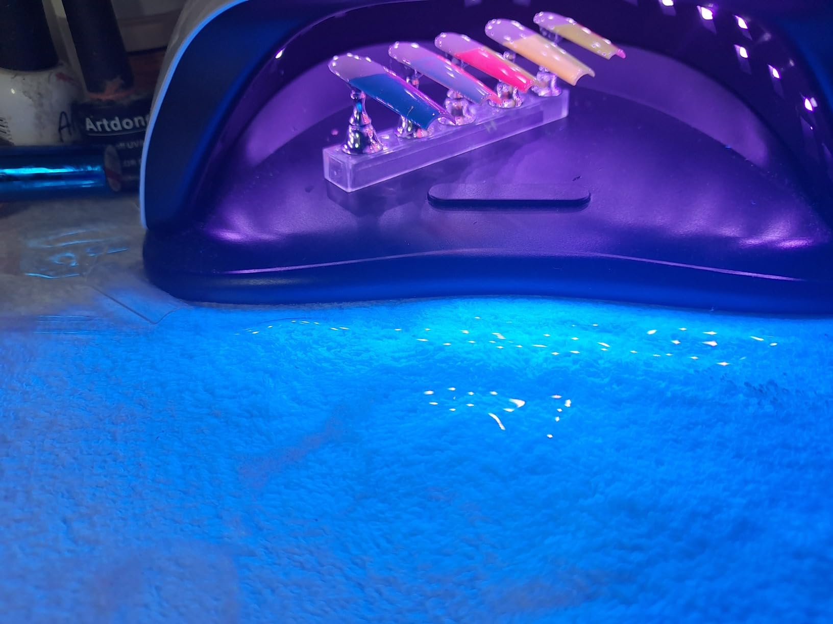 UV Nail Lamp, 180W LED Nail Dryer for Gel Polish, Touch Screen, 42 Beads customer photo 1