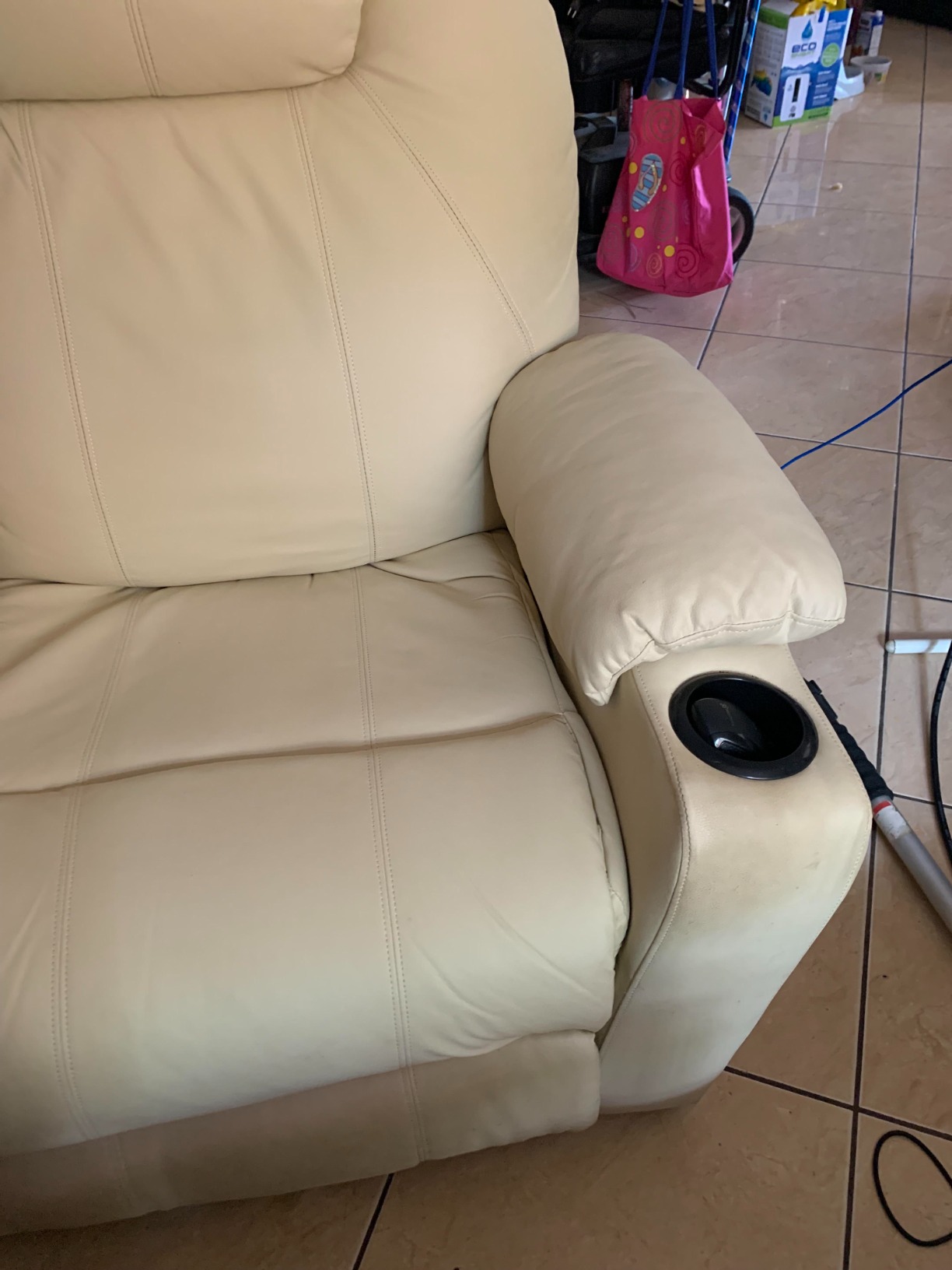 MCombo Small Power Lift Recliner Chair for Elderly, Heat and Massage 7141 customer photo 1