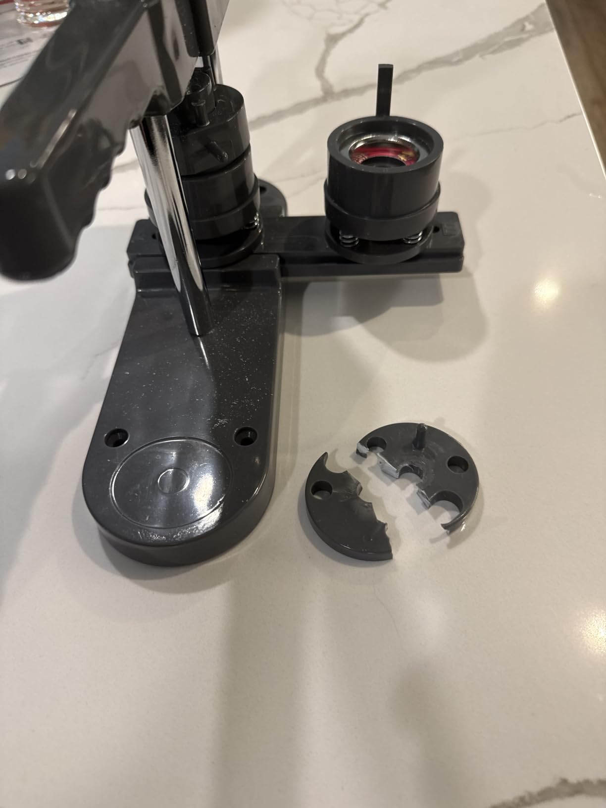 Caydo Button Maker Machine Multiple Sizes, 1+1.25+2.25 Inch customer photo 1