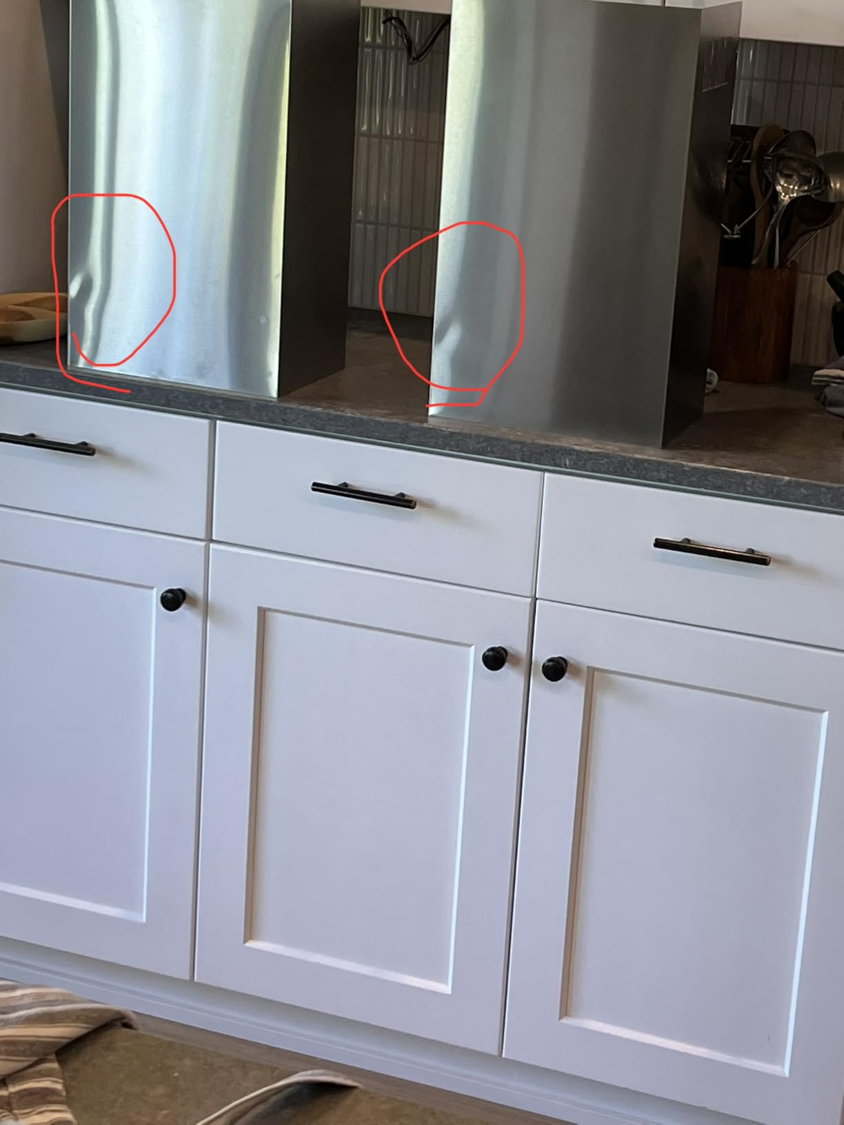 36 inch Island Range Hood Ceiling Mount 1200 CFM Stainless Steel Vent Hoods customer photo 2