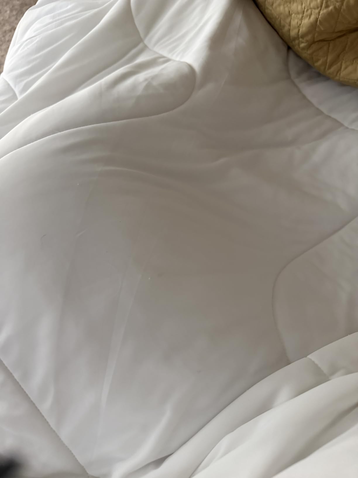 Cooling Comforter for Hot Sleepers, Queen 90x90, Silver Gray customer photo 1