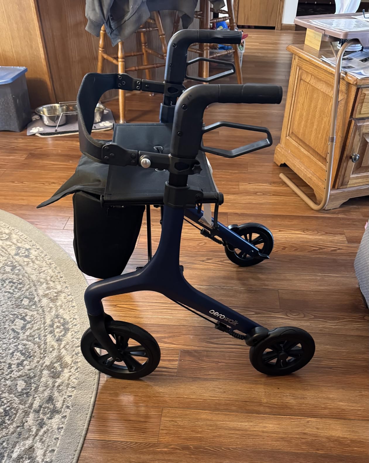 Drive Medical AeroWalk Ultra-Lite Rollator, 15.2 lb, 20