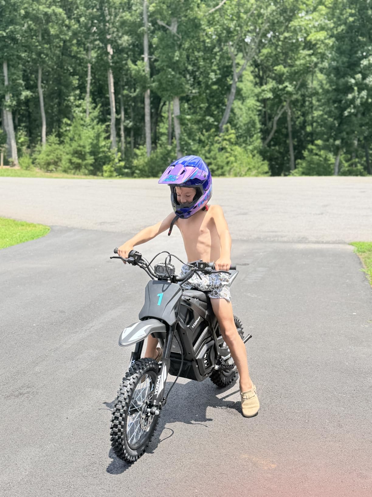 Yozma IN10 Electric Dirt Bike, 40MPH 2600W Off Road Electric Motorcycle customer photo 2