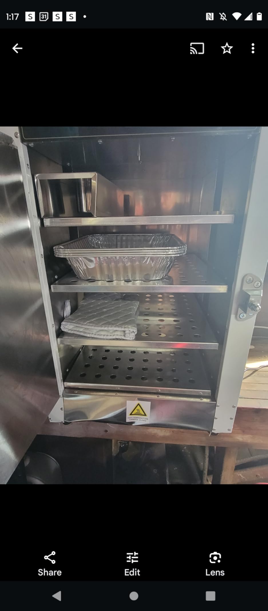 VEVOR Commercial Electric Food Warmer 4 Tier Transparent Double-Door customer photo 2
