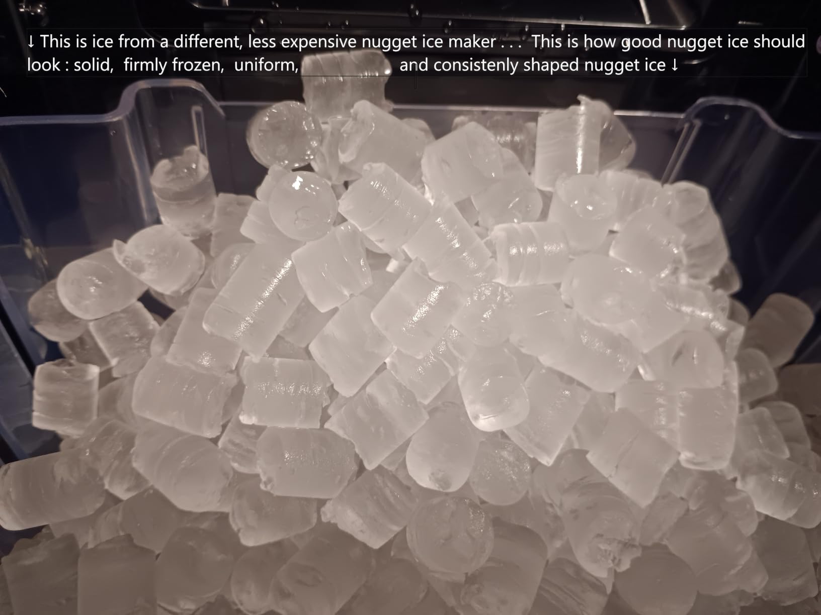 Silonn Nugget Ice Maker Countertop, Auto Drop Ice, 40 lbs/24H customer photo 2