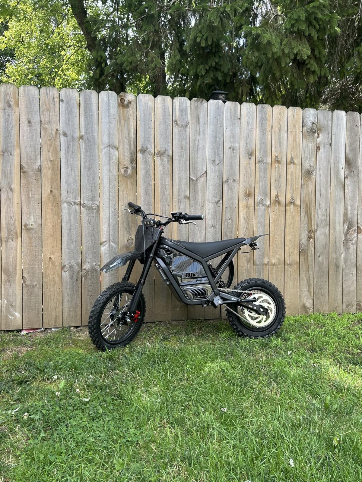 Electric Dirt Bike for Teens Adults, 4000W Motor, 48V Battery,45MPH customer photo 1