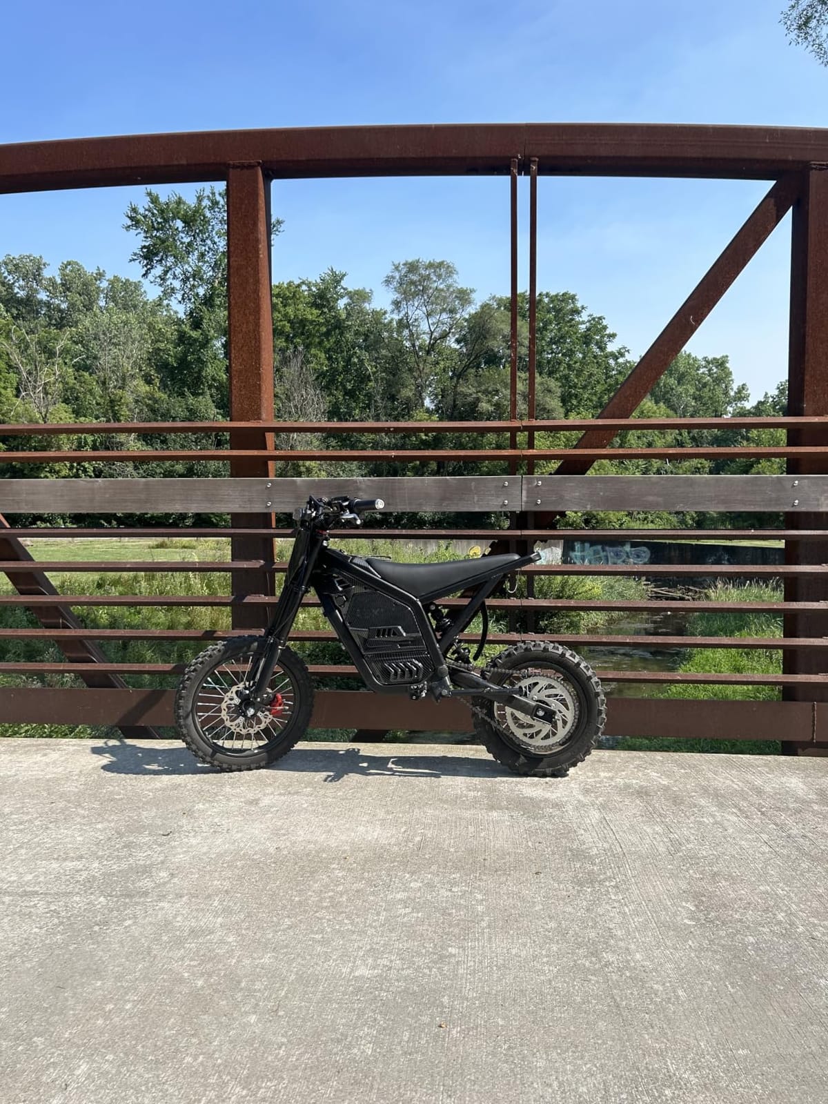 Electric Dirt Bike for Teens Adults, 4000W Motor, 48V Battery,45MPH customer photo 2
