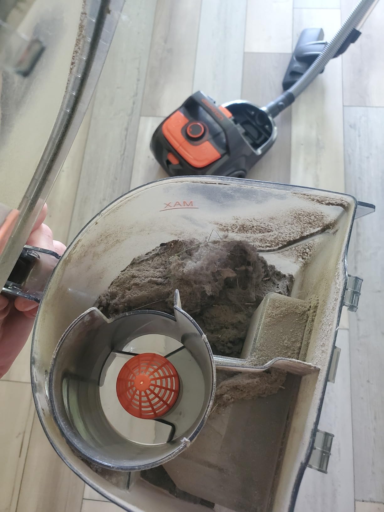 Aspiron 1600W Canister Vacuum Cleaner, 40Kpa Bagless Vacuum Cleaners customer photo 2