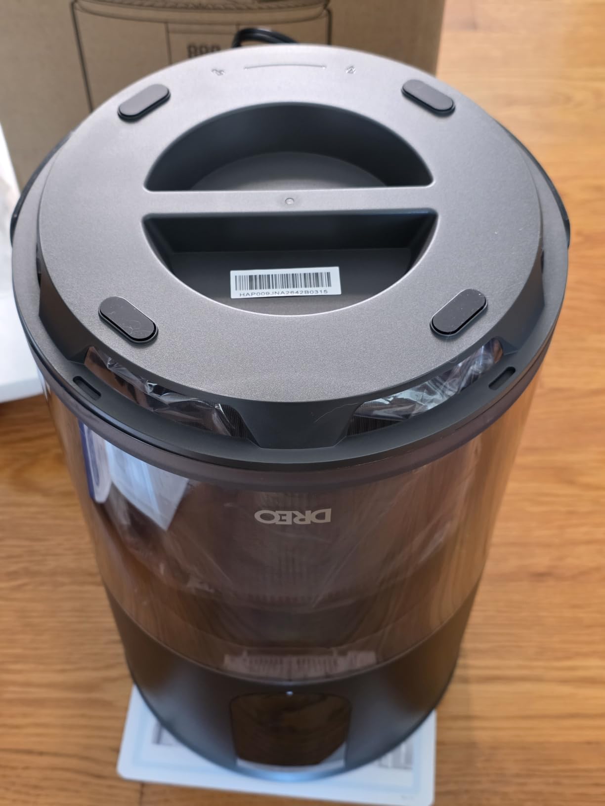 DREO Air Purifier for Home, Up to 1176 ft², HEPA Sleep Mode, Air Purifiers for Large Room & Bedroom, Pets, Smoke, Dust, Pollen & Odors, PM2.5 Monitor, Auto & Turbo Mode, 4 Speeds, DR-HAP009 (Dreo 539) customer photo 1