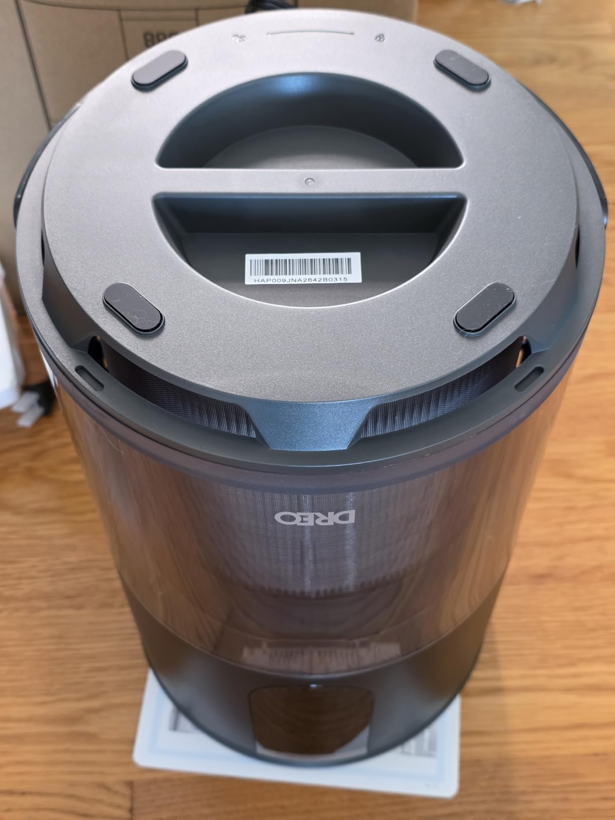 DREO Air Purifier for Home, Up to 1176 ft², HEPA Sleep Mode, Air Purifiers for Large Room & Bedroom, Pets, Smoke, Dust, Pollen & Odors, PM2.5 Monitor, Auto & Turbo Mode, 4 Speeds, DR-HAP009 (Dreo 539) customer photo 2