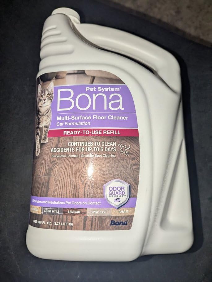 Bona® Pet System Multi-Surface Floor Cleaner Refill, Cat Formulation 128oz customer photo 1