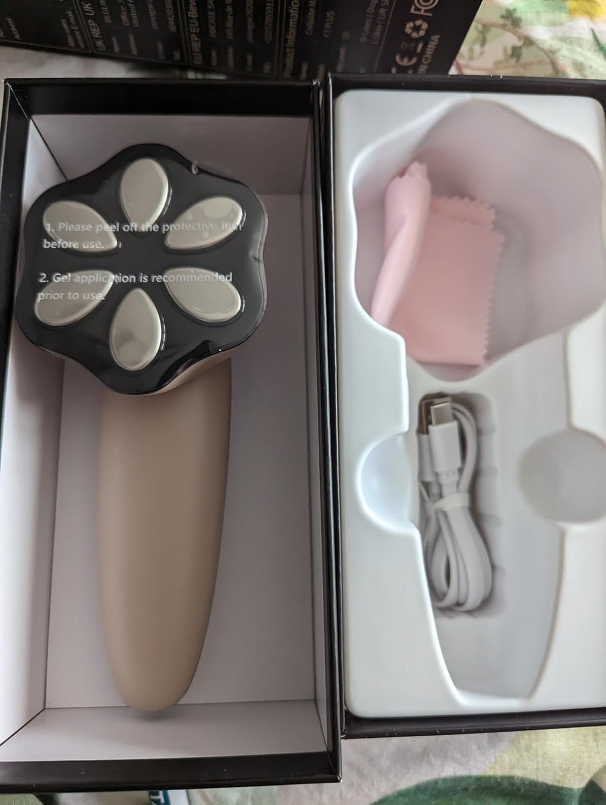Cellulite Massage Tool - Body Sculpting Machine, Electric Body Toning & Cellulite Massager with Heating Skin Tightening for Home Use, Cellulite Remover for Belly, Legs, Belly, Arms, Buttocks (Pink) customer photo 2