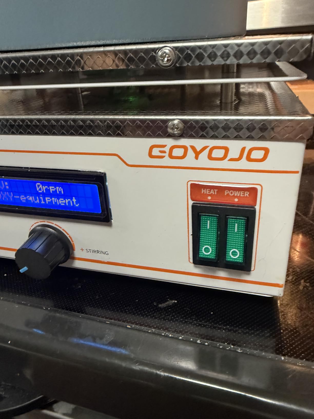 GOYOJO 1000ml Heating Mantle with Magnetic Stirrer, 330W customer photo 1