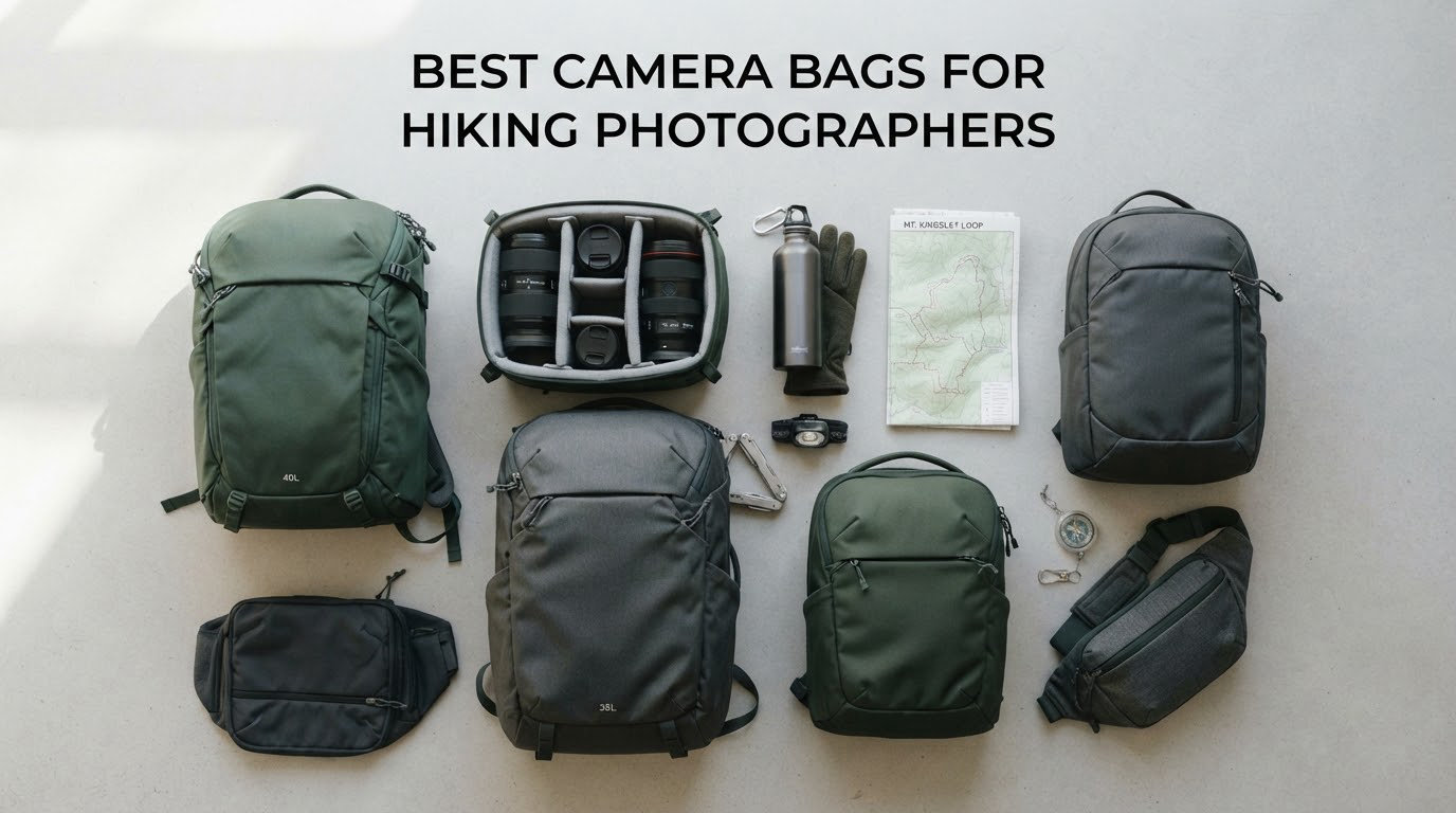 best camera bags for hiking photographers