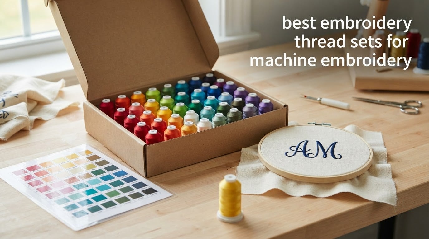 best embroidery thread sets for machine embroidery