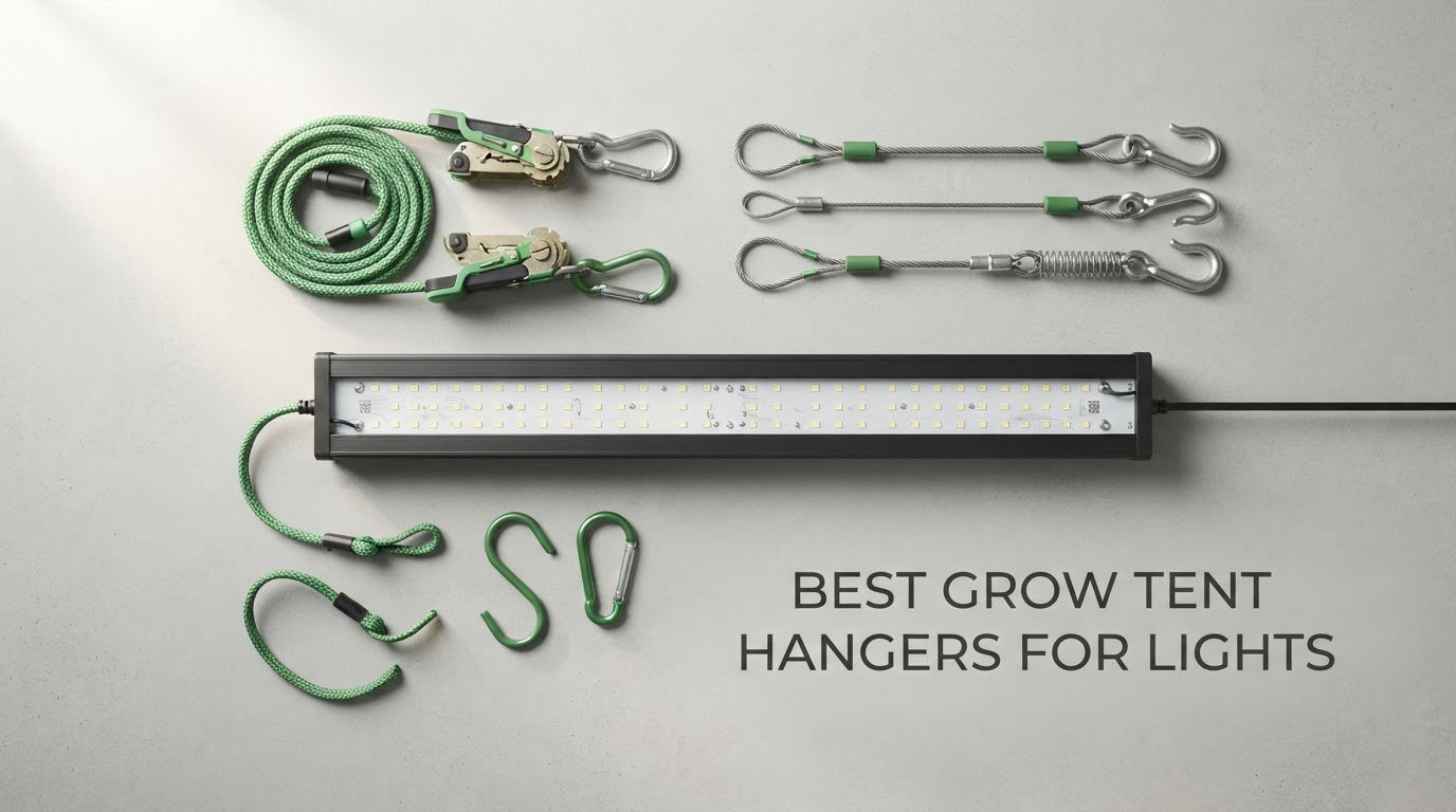 best grow tent hangers for lights