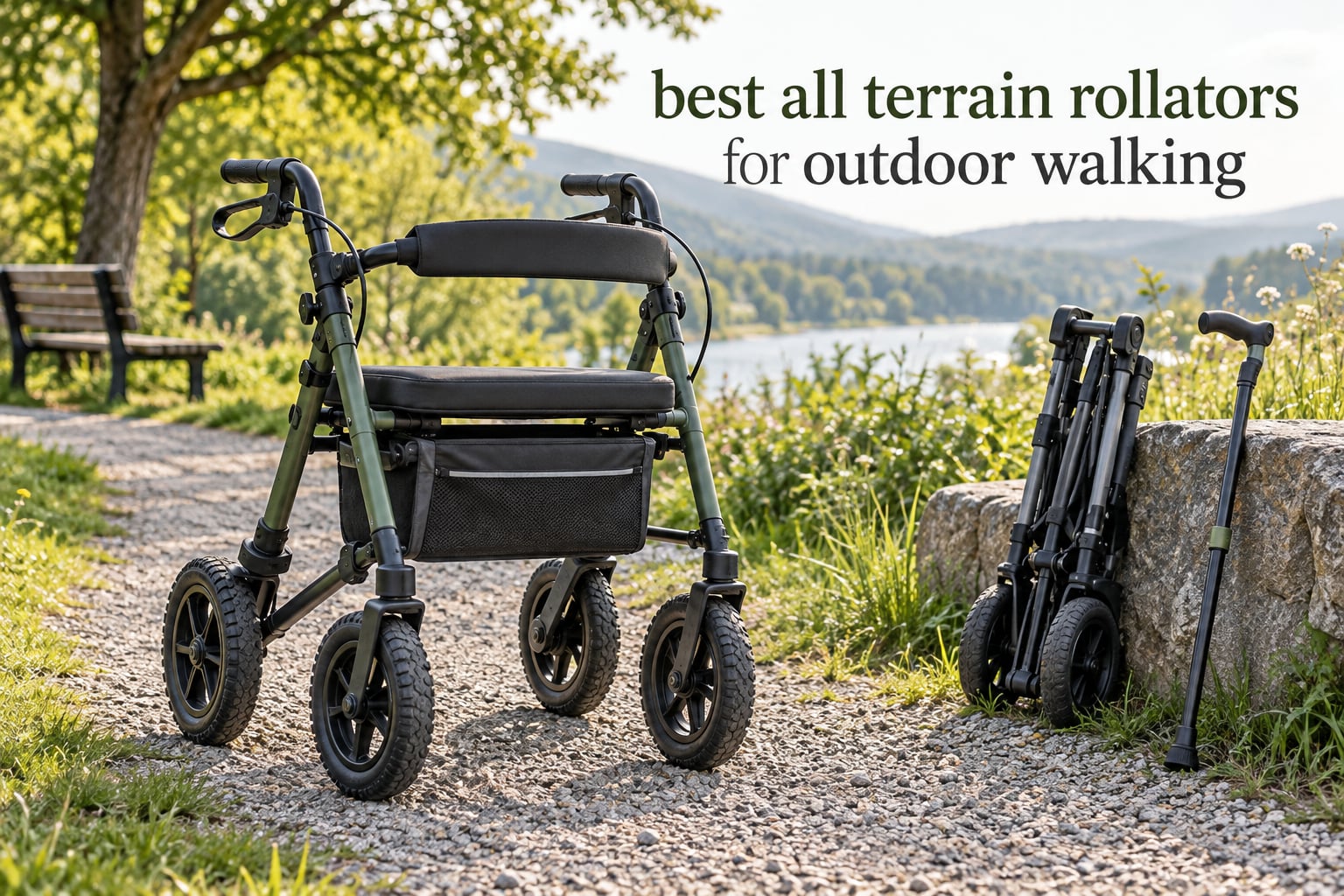 best all terrain rollators for outdoor walking