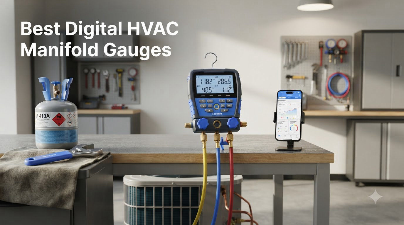 Best Digital HVAC Manifold Gauges