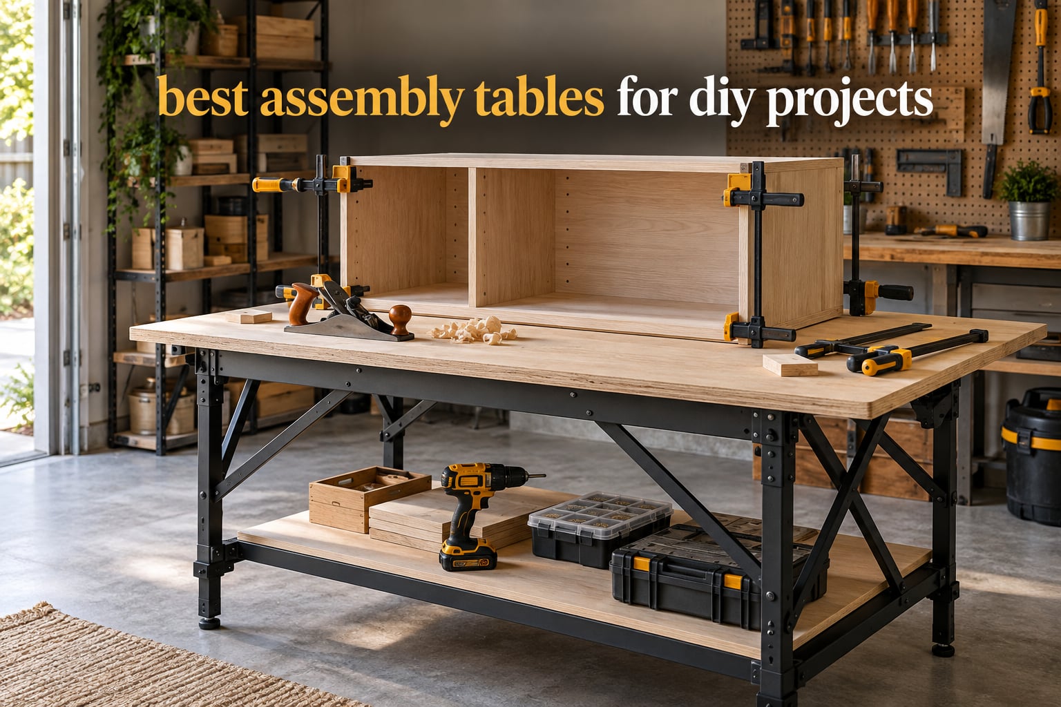 best assembly tables for diy projects