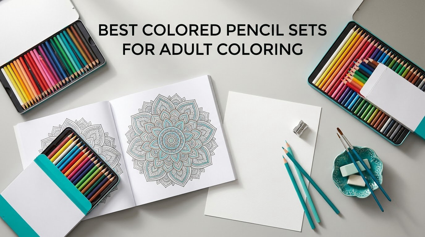 best colored pencil sets for adult coloring