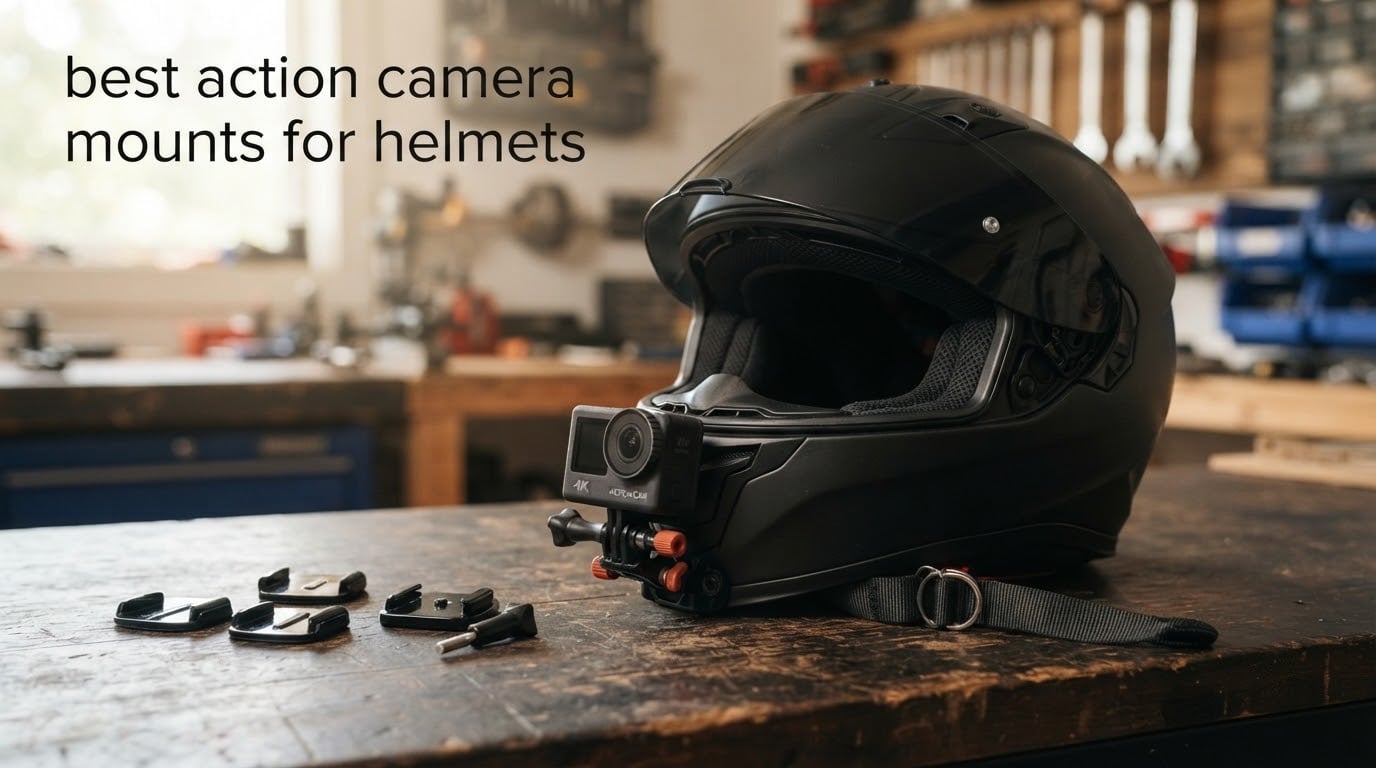 best action camera mounts for helmets