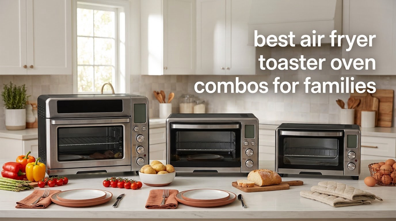 best air fryer toaster oven combos for families