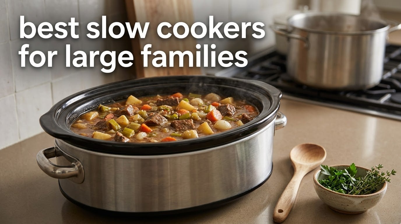 best slow cookers for large families