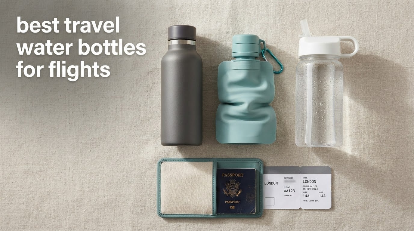 best travel water bottles for flights