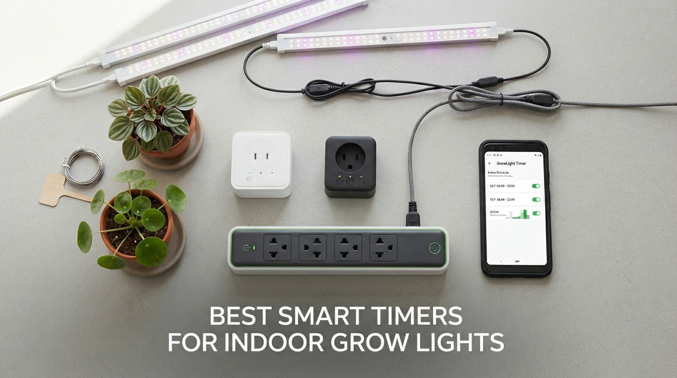 best smart timers for indoor grow lights