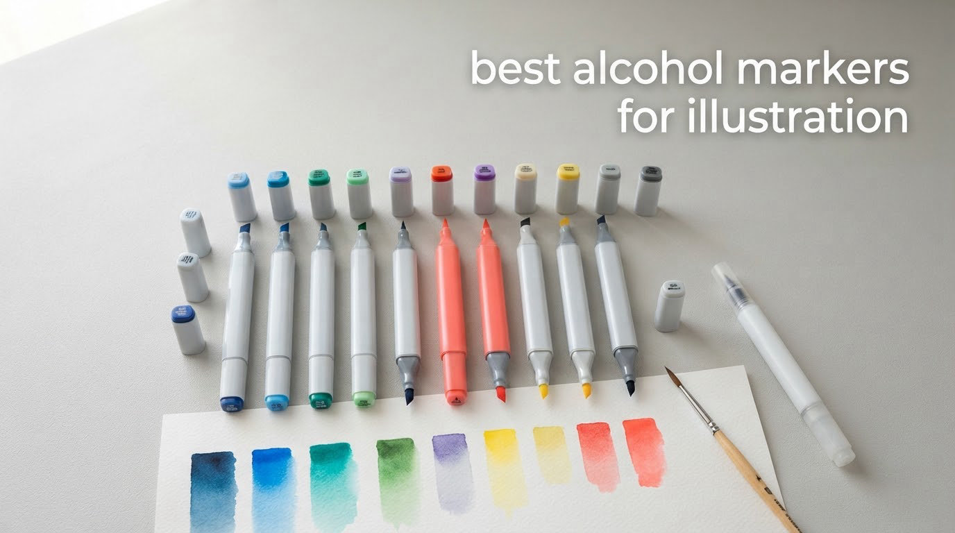 best alcohol markers for illustration